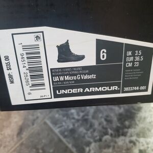 Women's Under Armour tactical boots